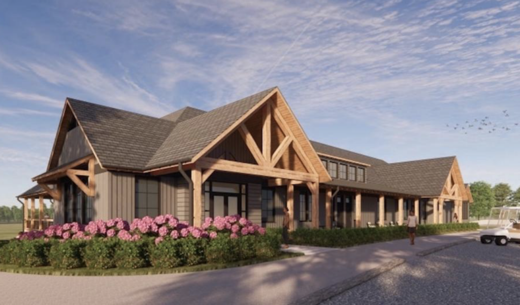 Image: Renderingolf course clubhouse